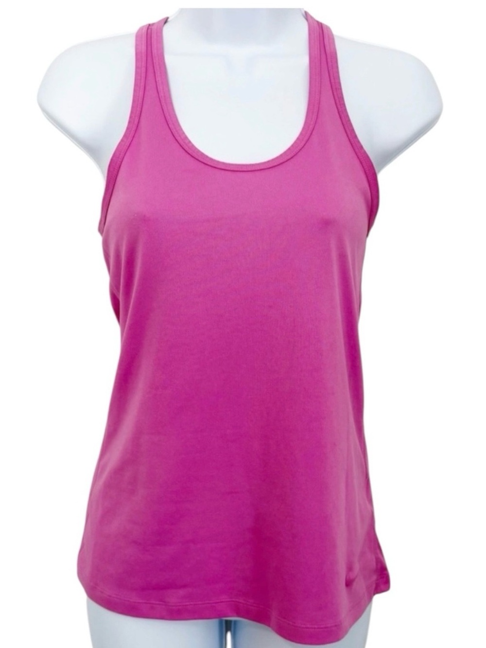 NIKE Dri-FIT Racerback Tank Top Pink Women’s Small Athletic Workout Gym Shirt